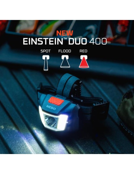 Nebo Hoofdlamp Einstein Duo 400 | Shipsworld