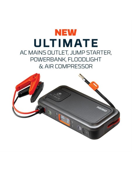 Nebo Jump Starter & Compressor Ultimate | Shipsworld