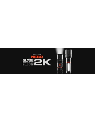 Nebo Slyde King 2K Zaklamp Oplaadbaar | Shipsworld