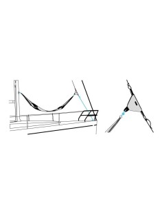 Blue Performance Lichtgewicht Hangmat | Shipsworld 2
