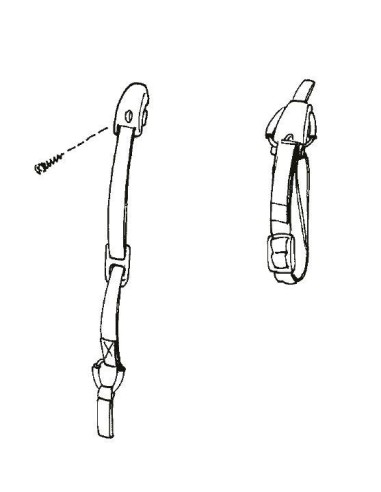 Blue Performance Touw Clips 22-32 cm (2) | Shipsworld