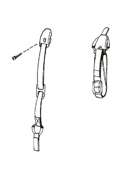 Blue Performance Touw Clips 22-32 cm (2) | Shipsworld