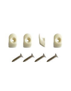 Blue Performance Witte Haakjes (4 stuks) | Shipsworld