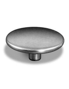 Fasnap Drukknop Cap A RVS per 100st | Shipsworld