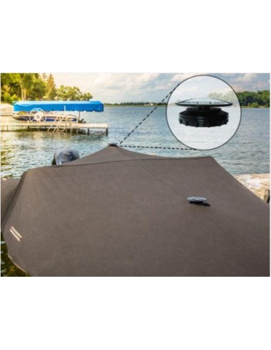Boat Vent 3 Zwart | Shipsworld