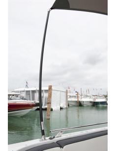 Sunshade palen carbon RVS 1215 mm (2st) | Shipsworld 2