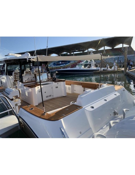 Sunshade Dekmontage RVS 15° | Shipsworld