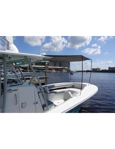 Sunshade dekmontage RVS 15° stud type | Shipsworld