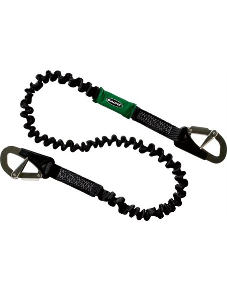 Baltic Elastische Veiligheidslijn 2 Haken 2m | Shipsworld
