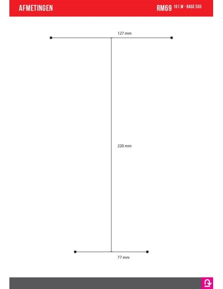 RM69 Onderstuk voor toilet | Shipsworld