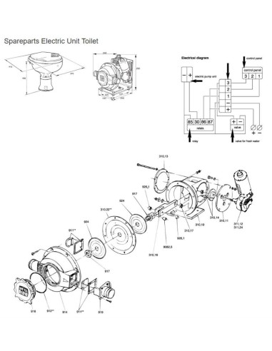RM69 Kleppenset Handlenspomp Senior | Shipsworld