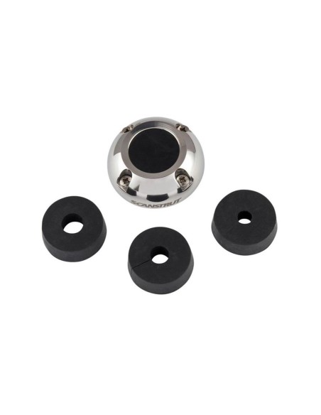 Scanstrut RVS Dekdoorvoer Ø59 mm voor Kabel | Shipsworld