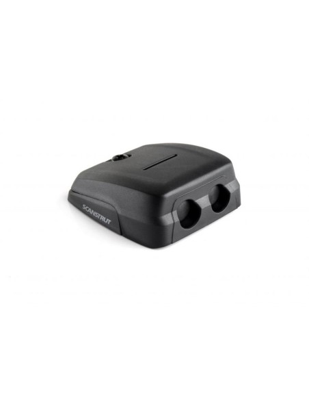 Scanstrut Dekdoorvoer Dubbel Zwart | Shipsworld