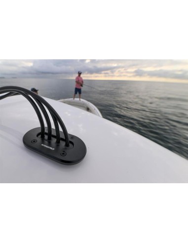 Scanstrut Dekdoorvoer LP Aluminium Zwart | Shipsworld