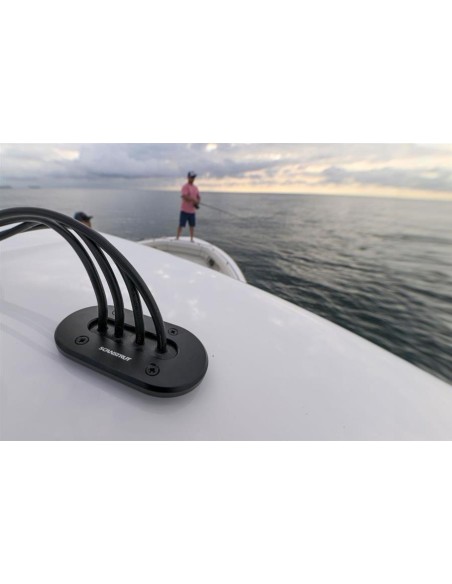 Scanstrut Dekdoorvoer LP Aluminium Zwart | Shipsworld