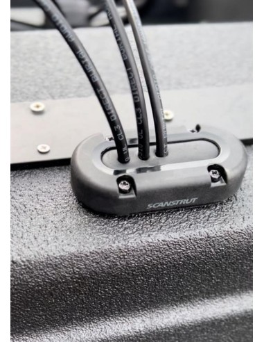 Scanstrut Dekdoorvoer Zwart tot 15 mm | Shipsworld