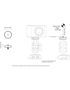 Scanstrut ROKK Mini Camera Houder 1/4 Inch | Shipsworld 2