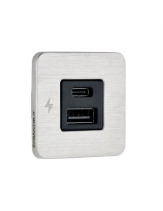 Scanstrut TILE USB-A / USB-C RVS 12/24V | Shipsworld 2
