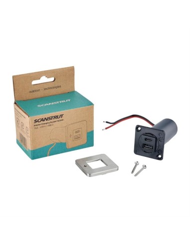 Scanstrut TILE USB-A / USB-C RVS 12/24V | Shipsworld