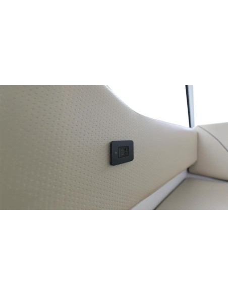 Scanstrut TILE USB-C Oplaadcontactdoos Zwart | Shipsworld
