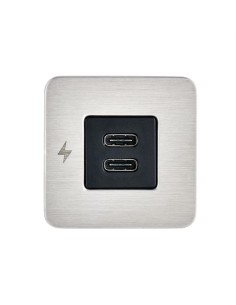 Scanstrut TILE USB-C Oplaadcontactdoos RVS | Shipsworld
