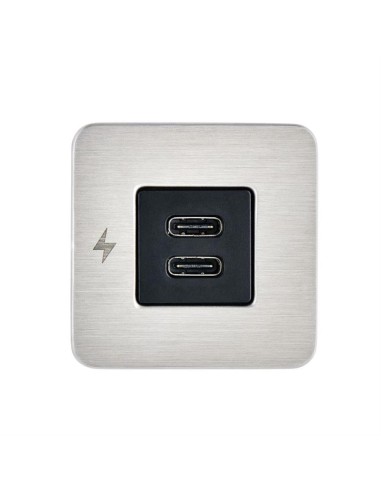 Scanstrut TILE USB-C Oplaadcontactdoos RVS | Shipsworld