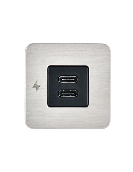 Scanstrut TILE USB-C Oplaadcontactdoos RVS | Shipsworld