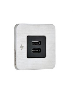 Scanstrut TILE USB-C Oplaadcontactdoos RVS | Shipsworld 2