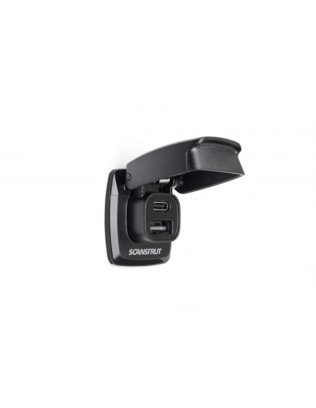 Scanstrut Flip Pro USB-A en USB-C 12/24V | Shipsworld