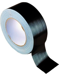 U-Rope Textieltape 50 mm x 25 m Zwart | Shipsworld