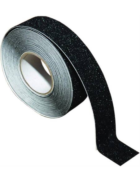 U-Rope Anti-sliptape 25 mm x 5 m Zwart Grof | Shipsworld