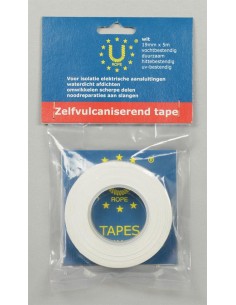 U-Rope Zelfvulcaniserend Tape 19mm Wit | Shipsworld