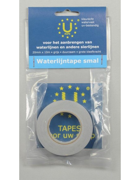 U-Rope Waterlijntape 20 mm x 10 m Grijs | Shipsworld