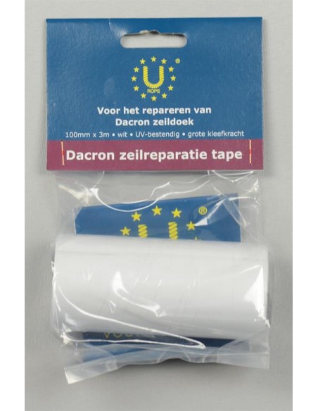 Zeilreparatietape Dacron Wit 100mm x 3m | Shipsworld