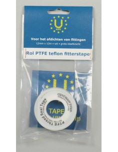 U-Rope Teflon PTFE wit 12 mm x 12 m | Shipsworld