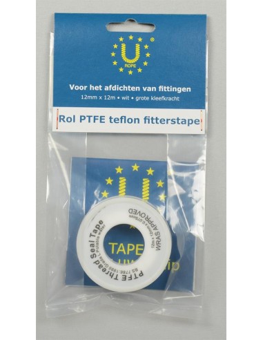 U-Rope Teflon PTFE wit 12 mm x 12 m | Shipsworld