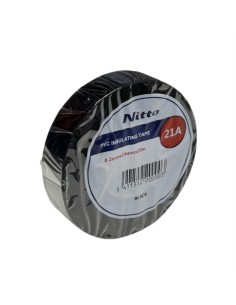 Nitto plastic tape 19 mm zwart | Shipsworld