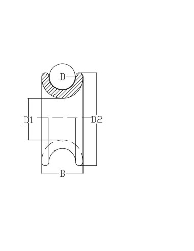 TyeTec Aluminium Thimble voor 8 mm lijn | Shipsworld