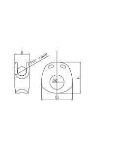 TyeTec NMP blok 12 mm | Shipsworld