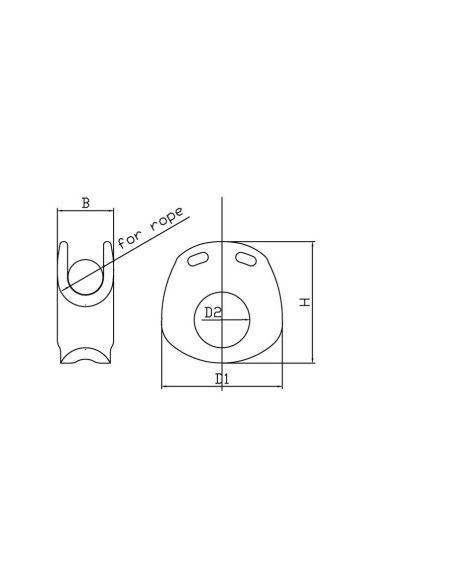 TyeTec NMP blok 12 mm | Shipsworld