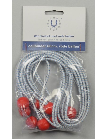 U-Rope Zeilbinder 60 cm (4 stuks) | Shipsworld