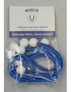 U-Rope Zeilbinder 50 cm Blauw (4 stuks) | Shipsworld