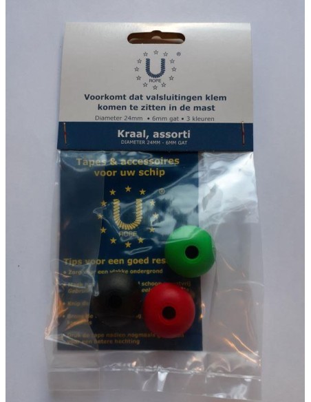 U-Rope Kraal 24 mm Mix van 3 Kleuren | Shipsworld
