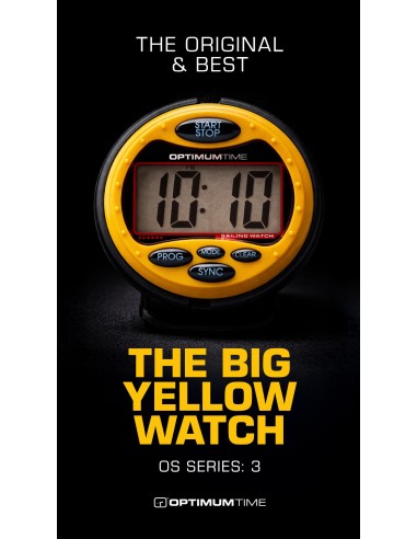 Optimum Time Starthorloge OS Serie 3 Geel | Shipsworld