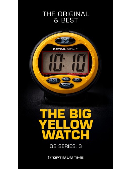 Optimum Time Starthorloge OS Serie 3 Geel | Shipsworld