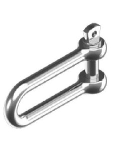 D-sluiting lang RVS 8 mm | Shipsworld