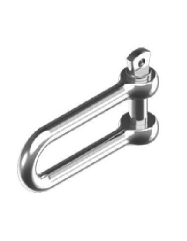 D-sluiting lang RVS 8 mm | Shipsworld