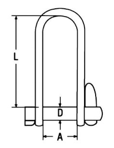 Sleutelsluiting RVS 6 mm | Shipsworld 2
