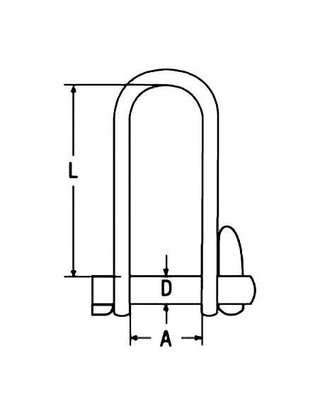 Sleutelsluiting RVS 6 mm | Shipsworld