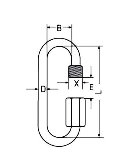 Quick link RVS 8 mm | U-Hardware | Shipsworld